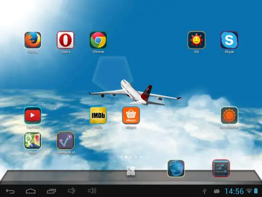 The Flight Live Wallpaper android App screenshot 0